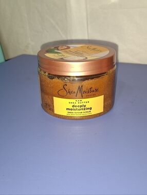 SheaMoisture Raw Shea Butter Deeply Moisturizing Shea Sugar Scrub - NEW